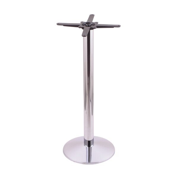 214-16 Chrome Table Base, Holland Bar Stool Co, Mfr#: 214-1636CH